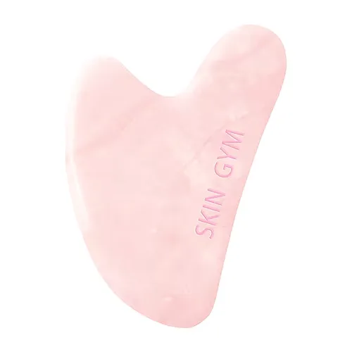 Skin Gym Rose Quartz Heart Gua Sha Tool, One Size, Sculpt Heartrose