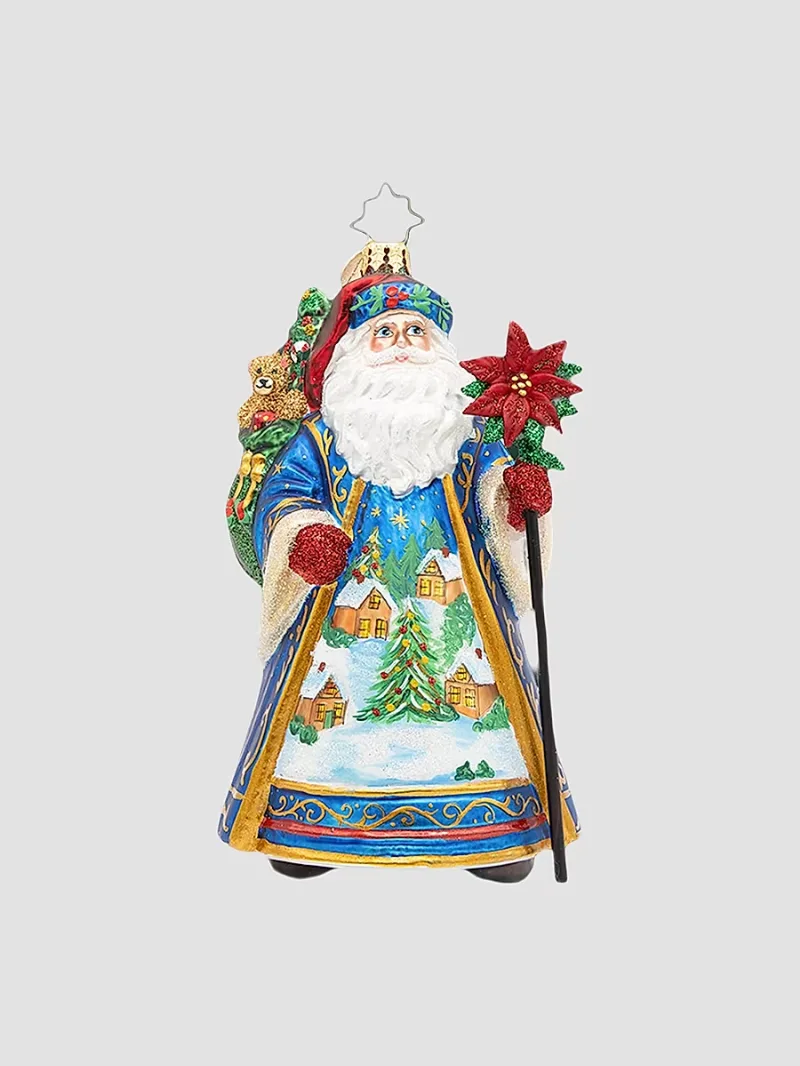 Christopher Radko European Santa Father Christmas' Eve Ornament