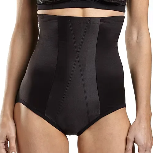 Underscore Innovative Edge High-Waist Control Briefs, Xx-large, Black