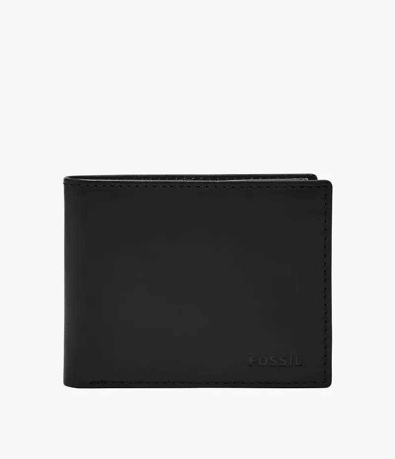 Derrick Leather RFID Passcase Wallet
