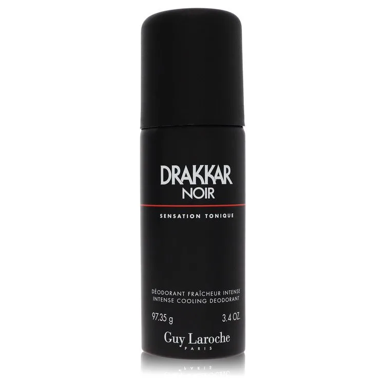 Drakkar Noir Deodorant by Guy Laroche 3.4 oz Deodorant Spray for Men