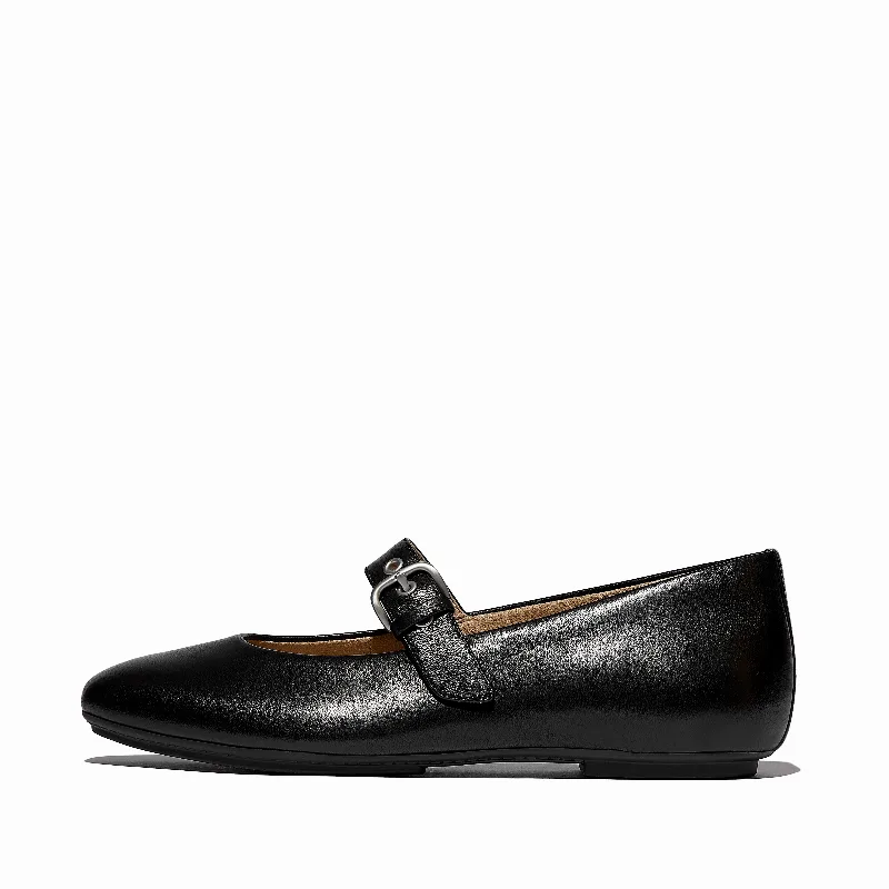 DELICATO Soft Leather Mary Janes