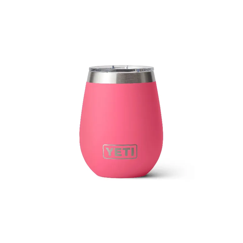 YETI Rambler 10-oz. Wine Tumbler with MagSlider Lid - Tropical Pink