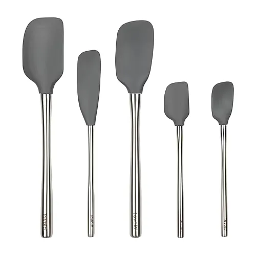 Tovolo Flex-Core Stainless Steel 5-pc. Spatula, One Size, Black