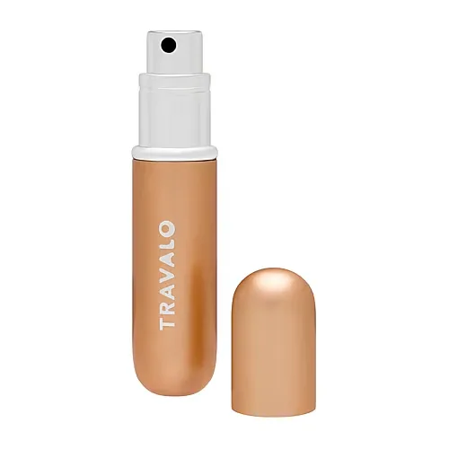 Travalo Classic HD Fragrance Atomizer Gold, 0.17 Oz, One Size, 0 17 Oz