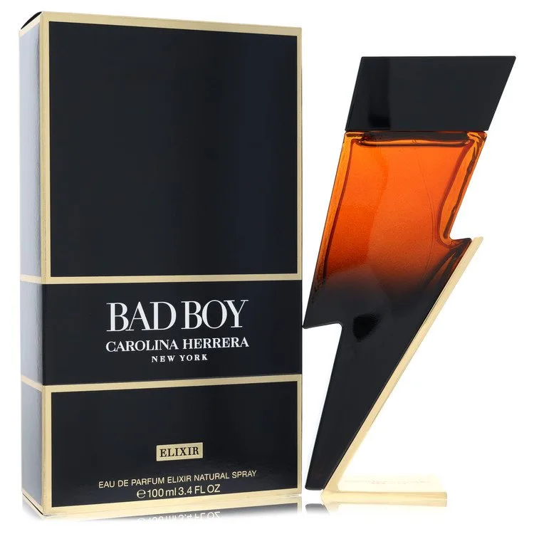 Bad Boy Elixir Cologne by Carolina Herrera 3.4 oz EDP Spray for Men