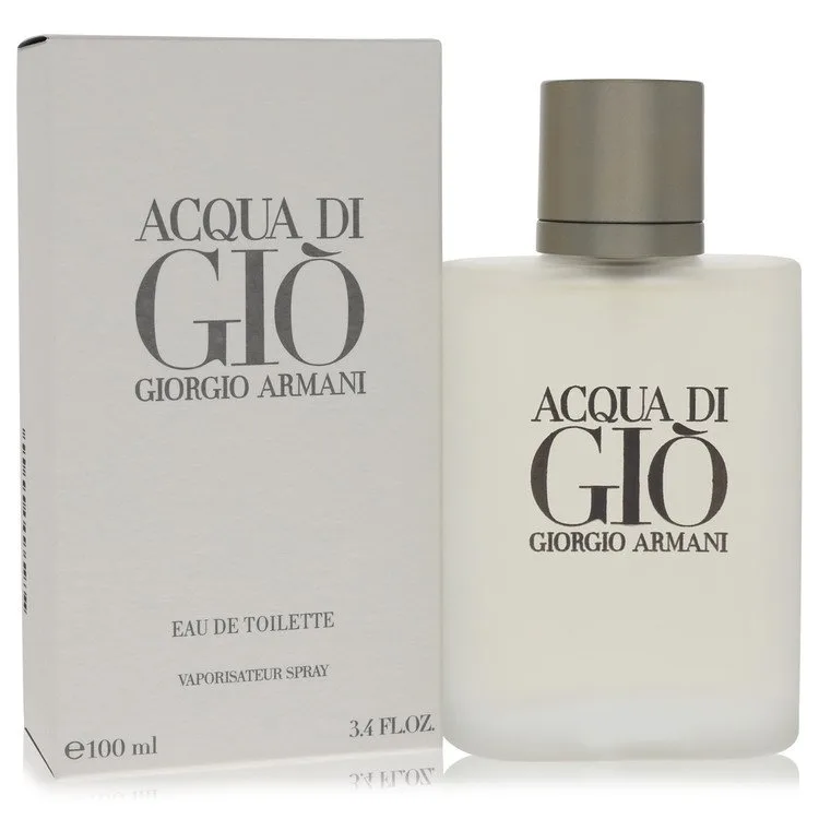 Acqua Di Gio Cologne by Giorgio Armani 3.3 oz EDT Spray for Men