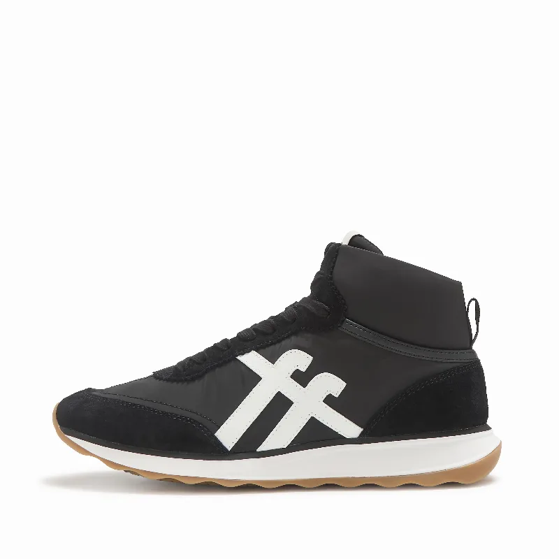 RETRO-Q FF Suede High Top Sneakers
