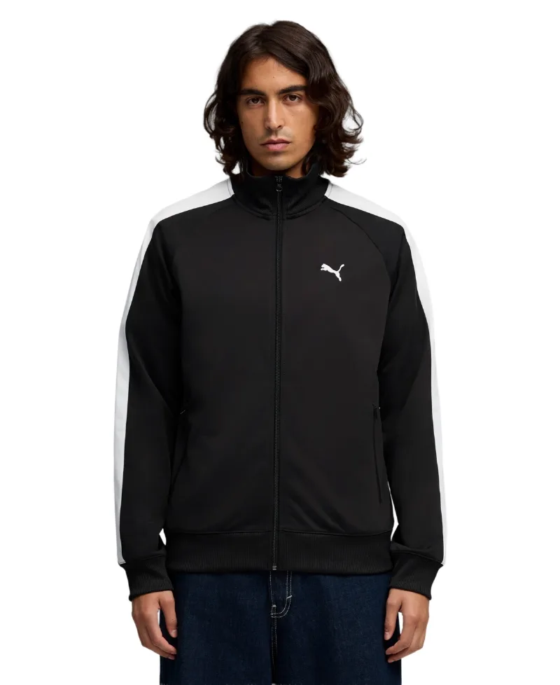 Puma Men's Essential T7 Full-Zip Track Jacket - Puma Black