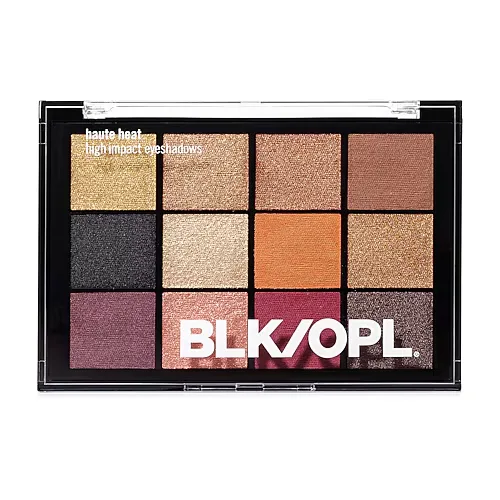 BLK/OPL 12 Well Eyeshadow Palette, One Size, Multiple Colors