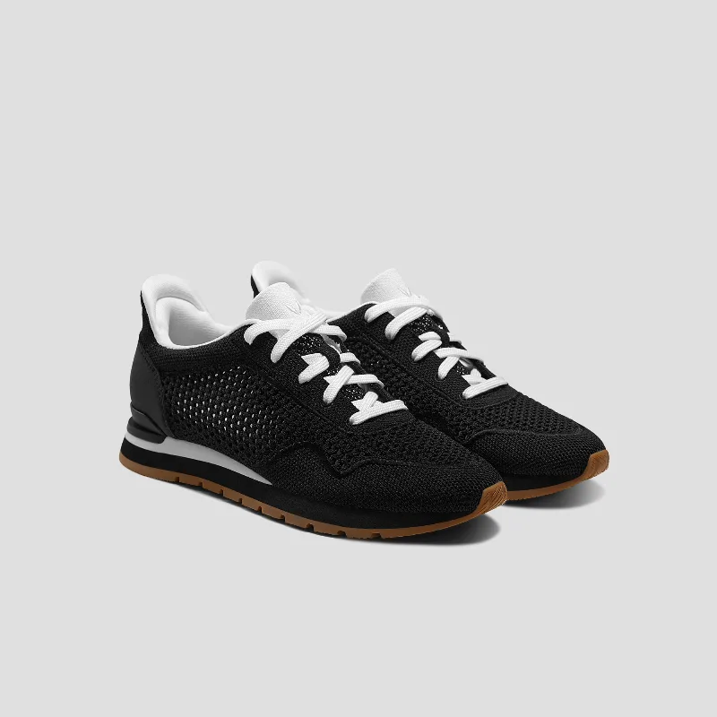 VIVAIA Unisex Slip-On Mesh Sneakers (Allday)|BLACK WHITE|EU 38