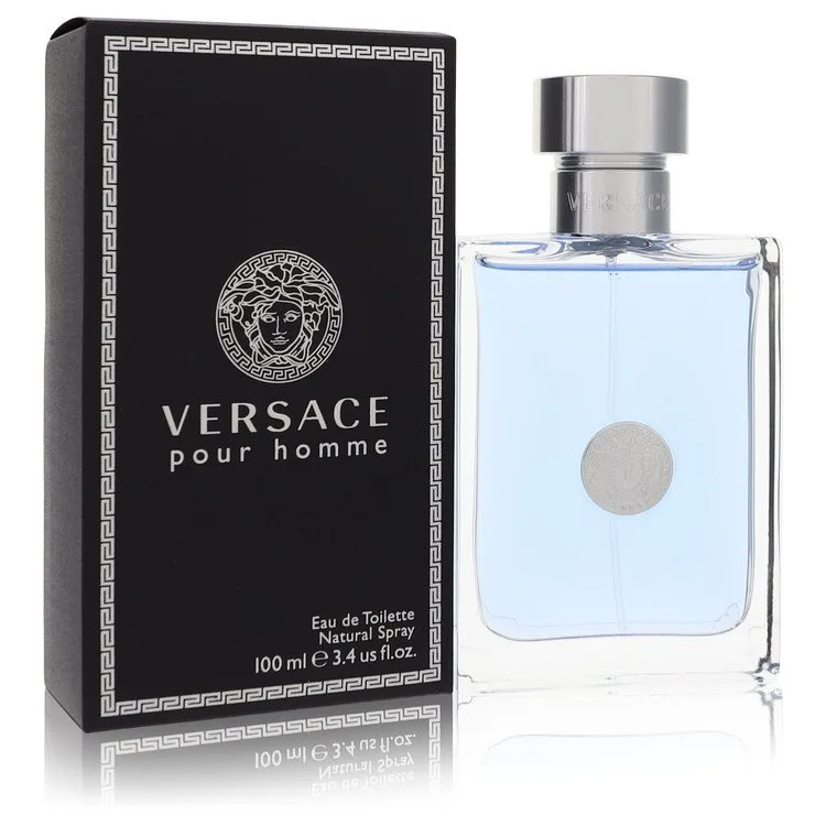 Versace Pour Homme Cologne by Versace 3.4 oz EDT Spray for Men