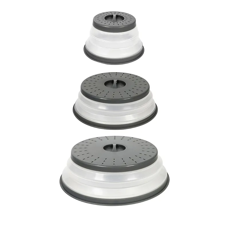 Tovolo Collapsible Microwave Food Cover, Set of 3