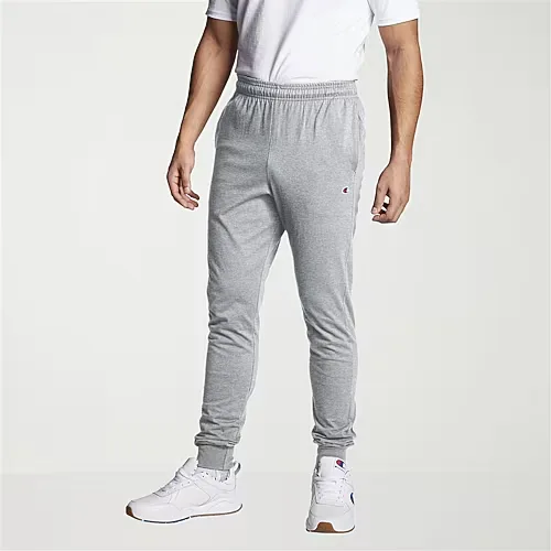 Champion Jersey Mens Cuffed Regular Fit Active Jogger Pant, Large, Gray