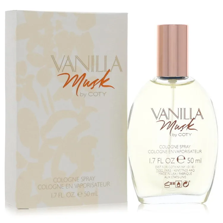Vanilla Musk Perfume by Coty 1.7 oz Cologne Spray for Women