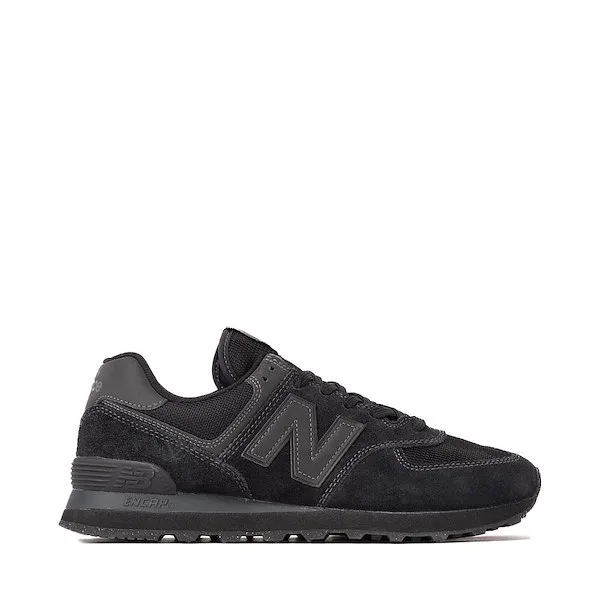 New Balance 574 Athletic Shoe - Black Monochrome
