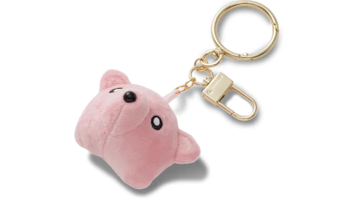 Jibbitz Plush Teddy Face Bag Charm