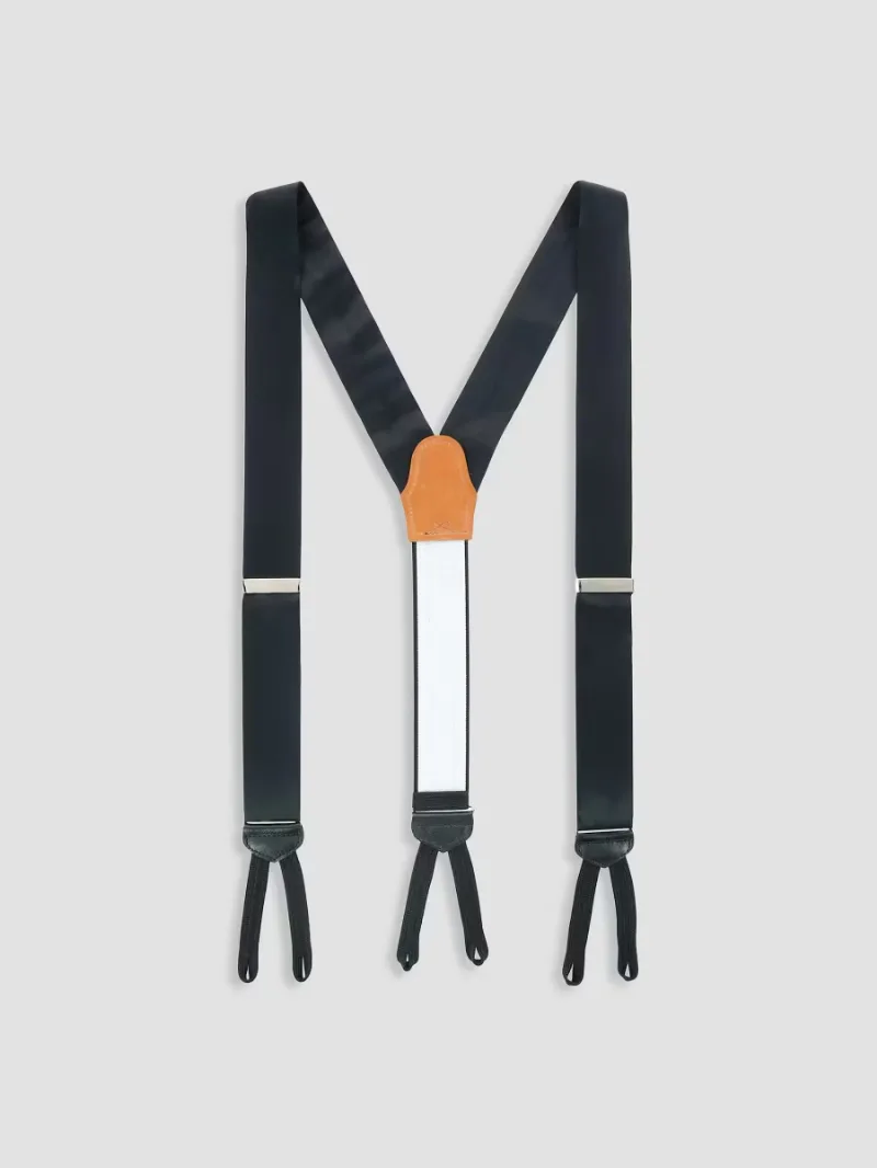 Men Sutton Formal Osze Suspenders - Black
