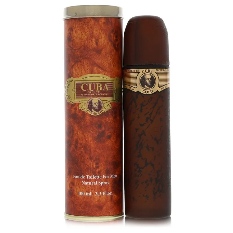 Cuba Gold Cologne by Fragluxe 3.4 oz EDT Spray for Men