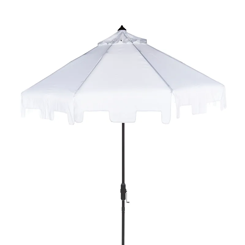 Safavieh Zimmerman 9 Ft Crank Market Umbrella