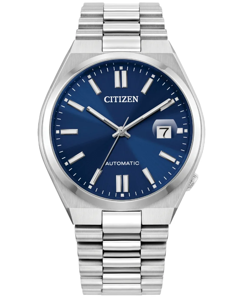 Citizen Men's Tsuyosa Automatic Stainless Steel Bracelet Watch 40mm - Silver-tone