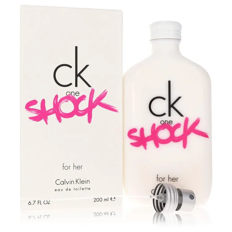 Ck One Shock Perfume by Calvin Klein 6.7 oz EDT Spray for Women