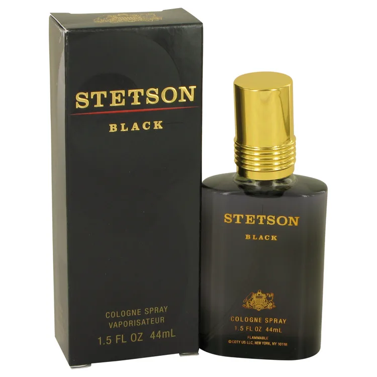 Stetson Black Cologne by Coty 1.5 oz Cologne Spray for Men