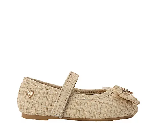 Bebe Girls Infant-Toddler Ballet Flate Shoe