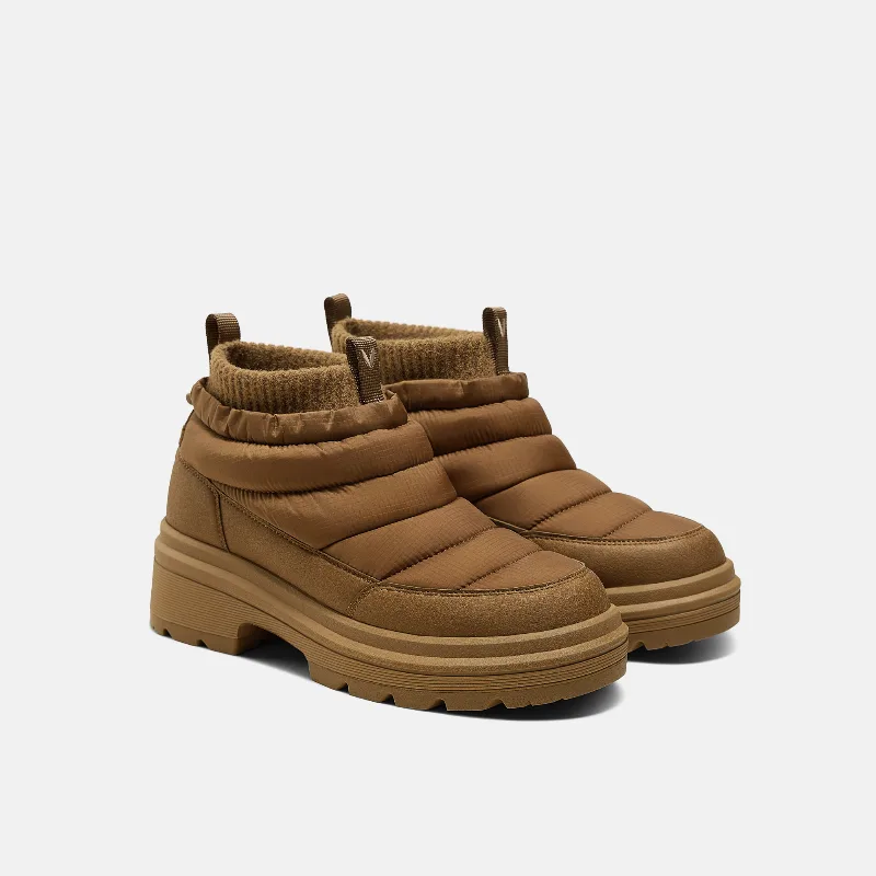VIVAIA Waterproof PufferTherm Warm Boots (Tyler)|CHESTNUT|US 6