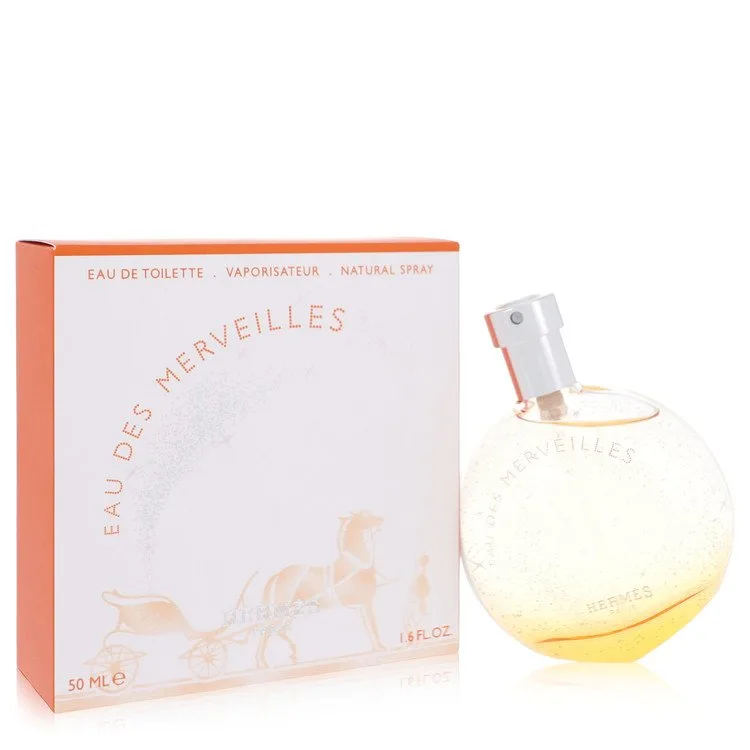 Eau Des Merveilles Perfume by Hermes 1.6 oz EDT Spray for Women