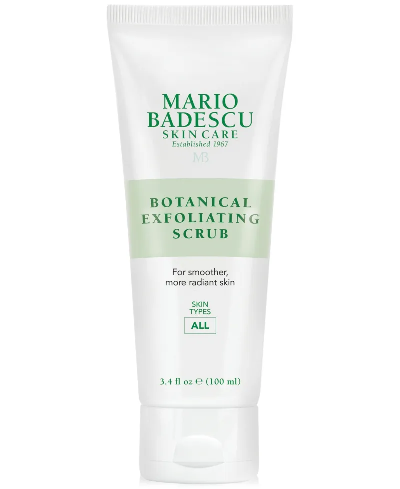 Mario Badescu Botanical Exfoliating Scrub, 3.4-oz.