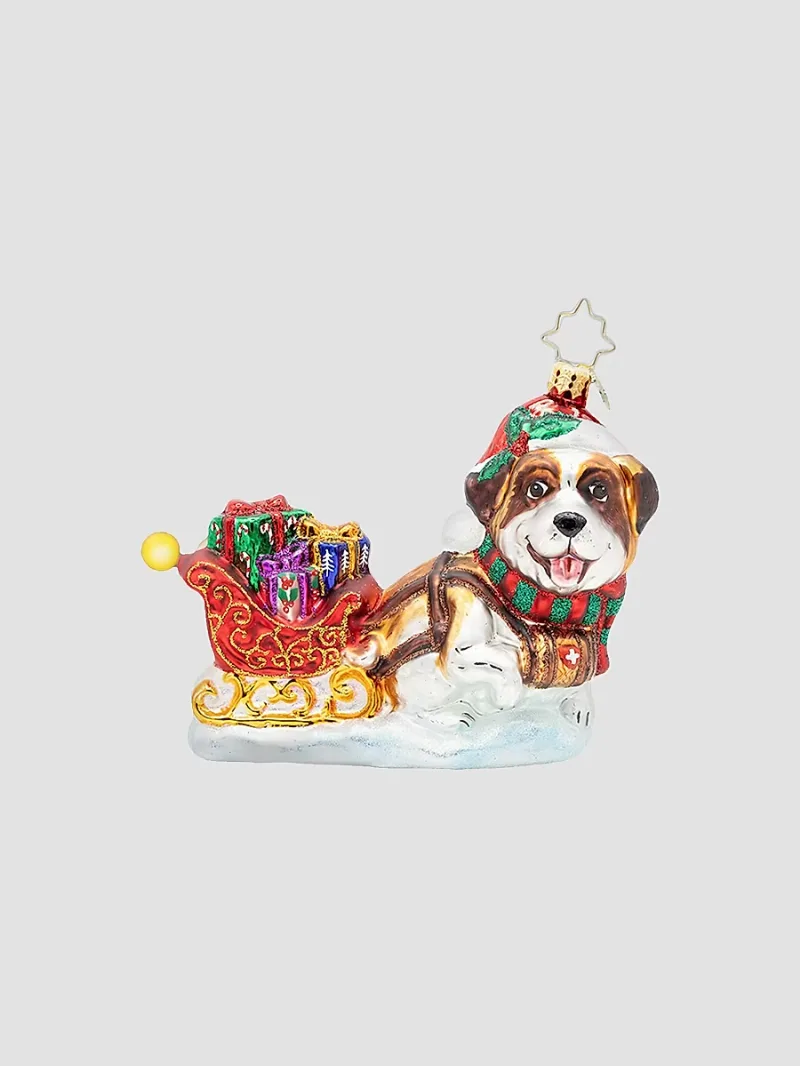 Christopher Radko Animals North Pole Pawtrol Ornament