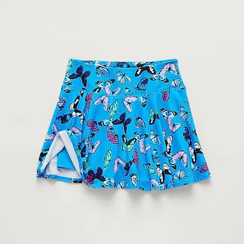Xersion Sport Little & Big Kid Girls Skort, Xx-small (4-5), Blue