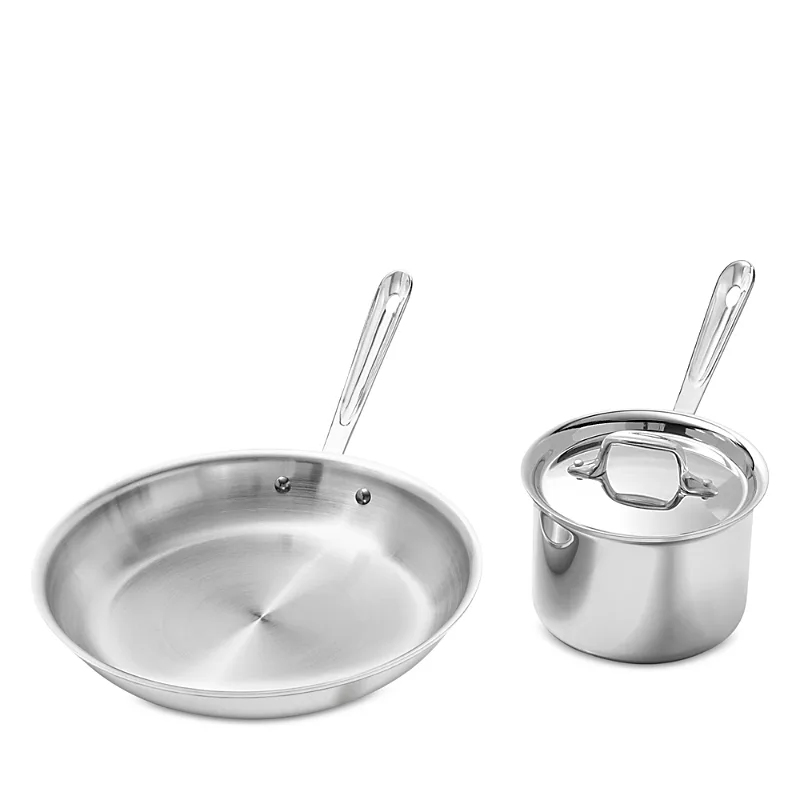 All-Clad D3 Stainless 3-Ply Bonded Cookware, Sear and Serve Set