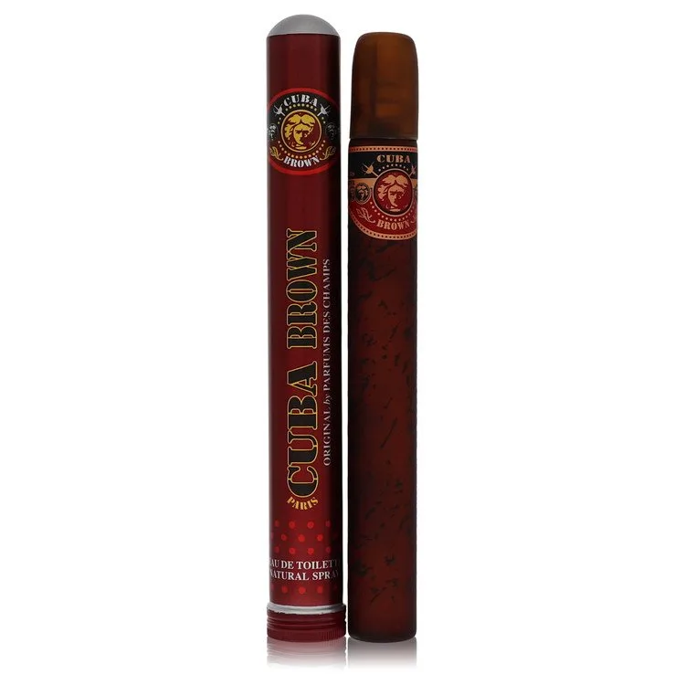 Cuba Brown Cologne by Fragluxe 1.17 oz EDT Spray for Men