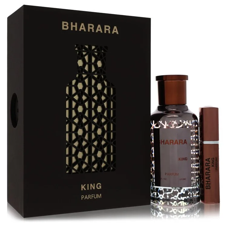 Bharara King Cologne 3.4 oz Parfum Spray + Refillable Travel Spray for Men