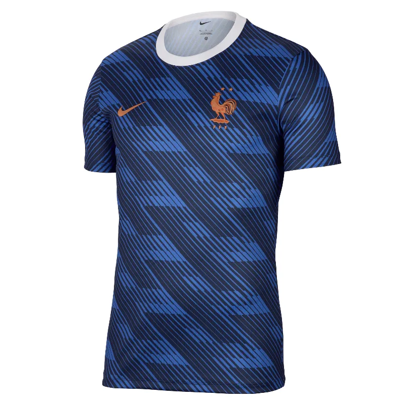 FFF Nike Men's Soccer Short-Sleeve Supporter's Top in Blue | JU1494-480