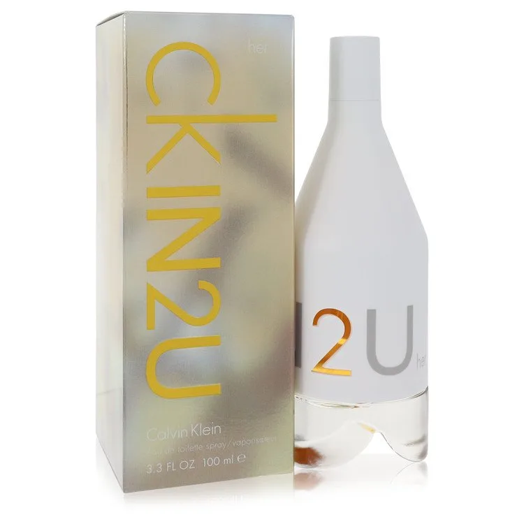 Ck In 2u Perfume by Calvin Klein 3.4 oz EDT Spray for Women