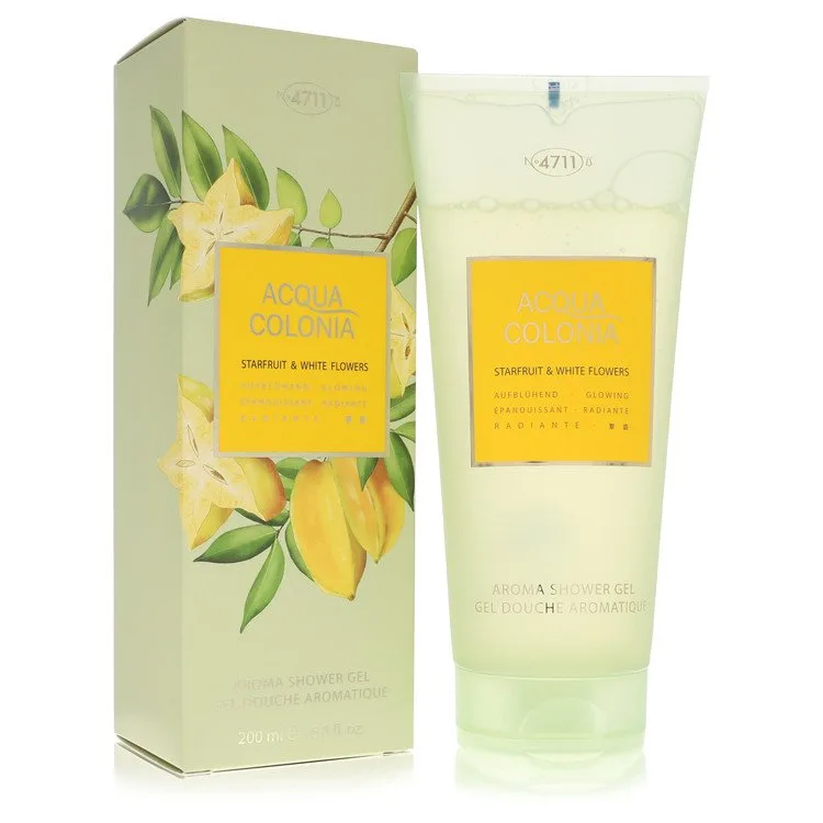 4711 Acqua Colonia Starfruit & White Flowers Shower Gel 6.8 oz Shower Gel (Unisex) for Women