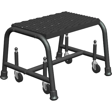 Rolling Ladder,Steel,12 in.H