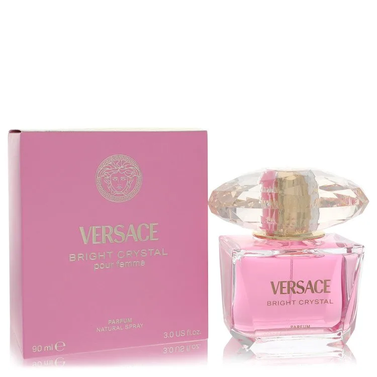 Bright Crystal Pure Perfume by Versace 3 oz Parfum Spray for Women