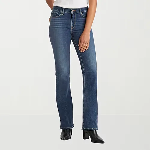 Levi's Womens Mid Rise Classic Bootcut Jean, 10, Blue
