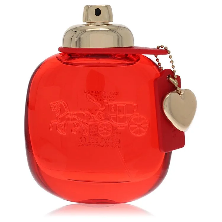 Coach Love Perfume 3 oz EDP Spray (red packaging Tester) for Women