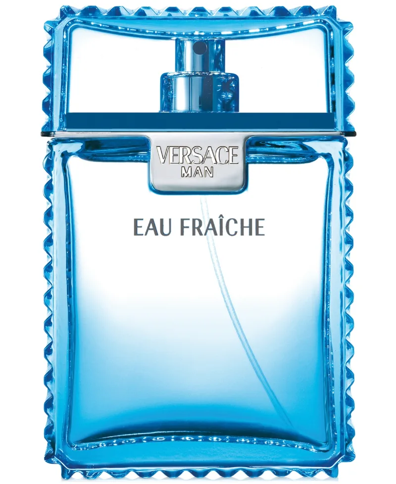 Versace Man Eau Fraiche Eau de Toilette Spray, 3.4 oz