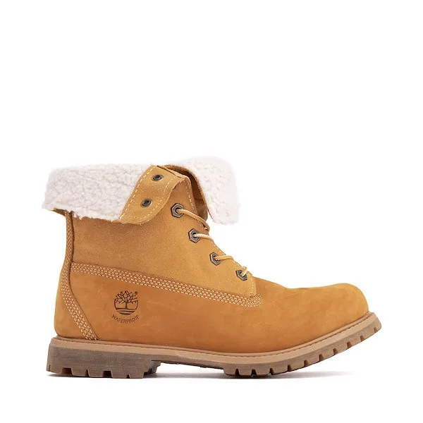 Womens Timberland Fleece Roll Down Boot - Tan