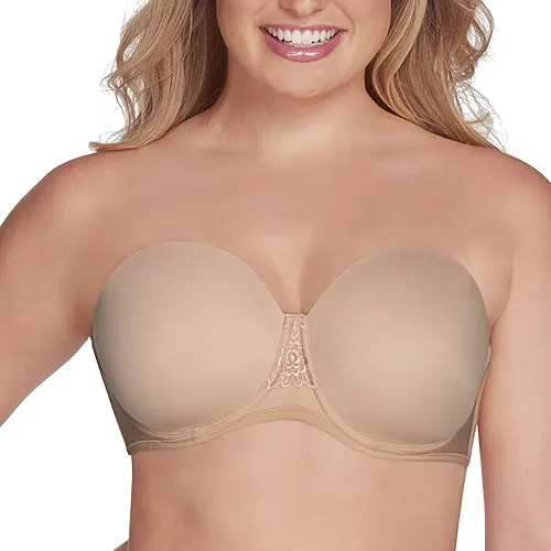 Vanity Fair Beauty Back Strapless Bra - 74380, Dd, Beige