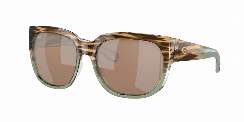 COSTA Woman Sunglasses Waterwoman 2  -  Frame color: Shiny Ocean Jade, Lens color: Copper Silver Mirror