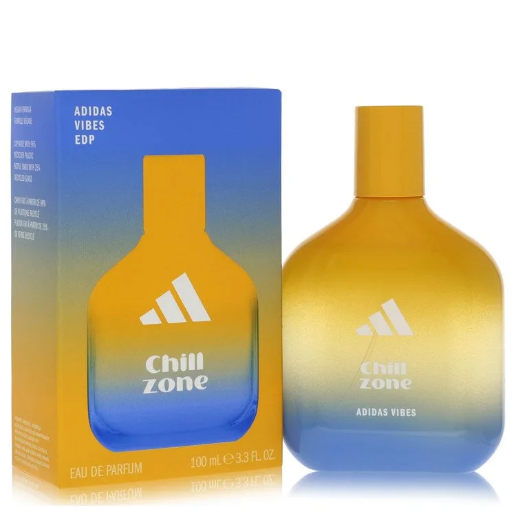 Adidas Vibes Chill Zone Cologne by Adidas 3.3 oz EDP Spray for Men