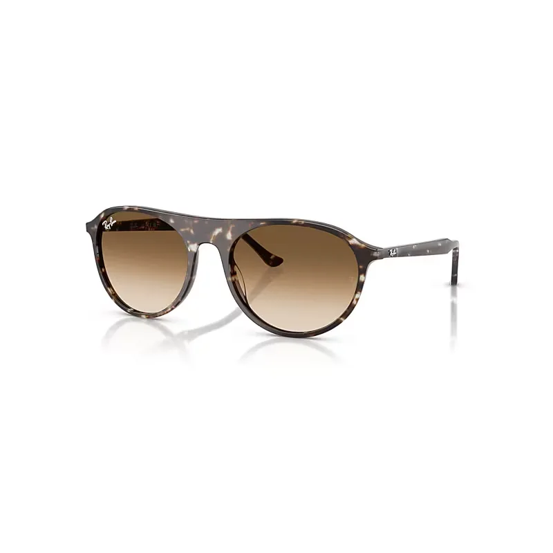 Ray-Ban Rb2215 Sunglasses Havana Yellow Tortoiseshell Frame Brown Lenses 56-19