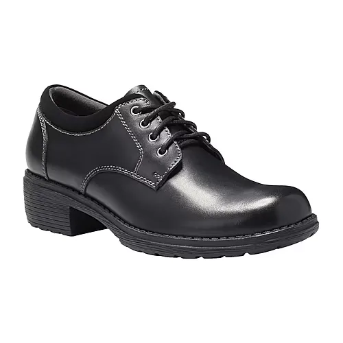 Eastland Stride Womens Round Closed Toe Oxford Shoes, 7 1/2 Medium, Black